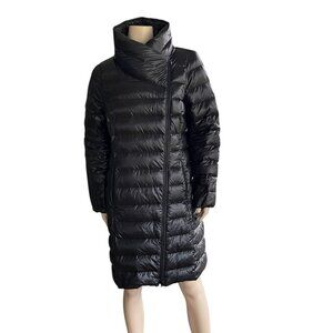 Simons Down filled Black Lightweight Packable Coat Sz L​